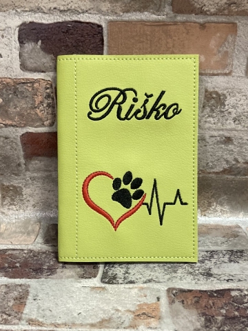 Srdiečko s labkou a pulzom